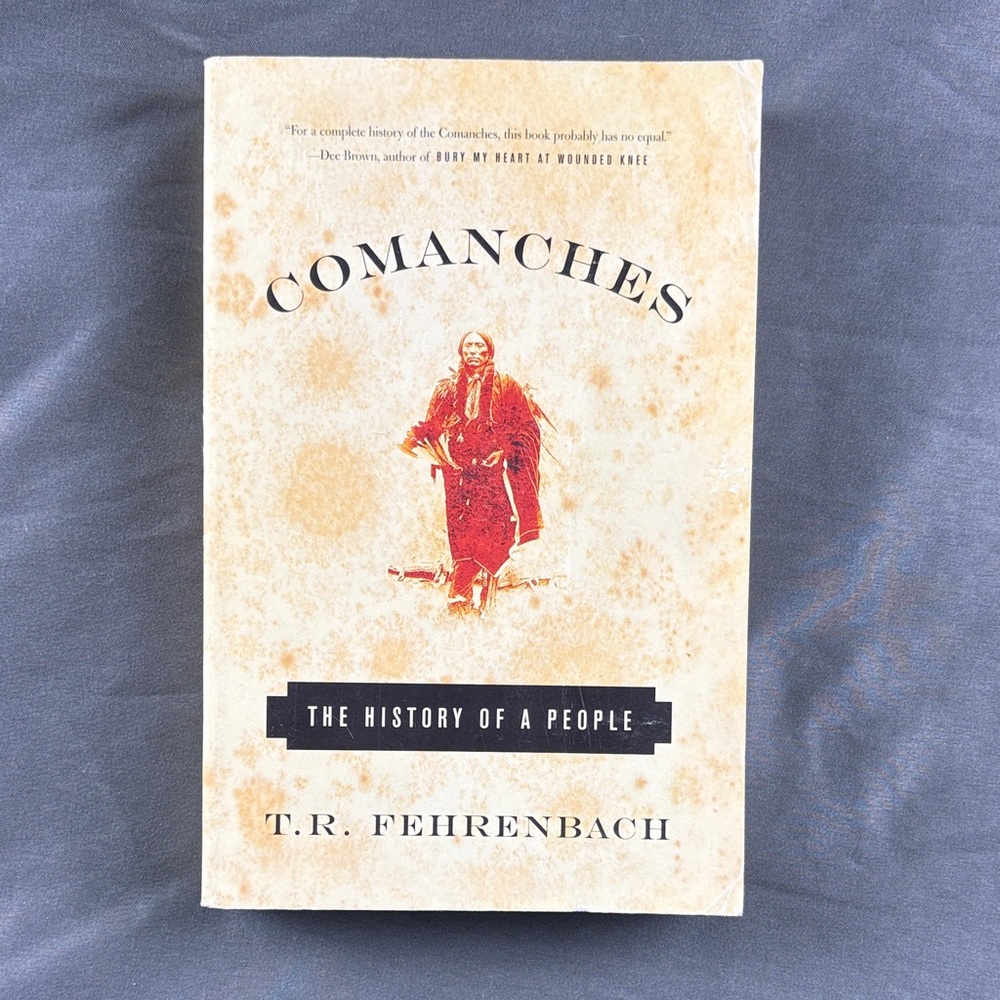 Comanches: The History of a People Book